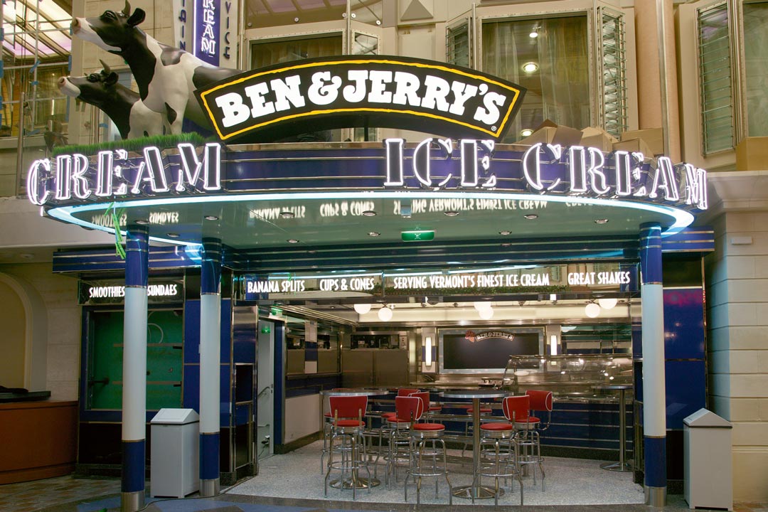 Ben and Jerry's Ice Cream Shop